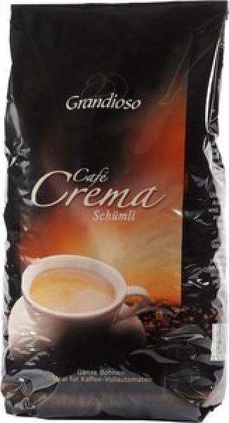 Grandioso Crema Schümli Kaffeebohnen (6 x 1 Kilo)