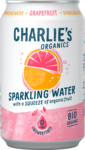 Charlie's Organic Sparkling Water Grapefruit (12 x 0,33 Liter cans NL) Kopen