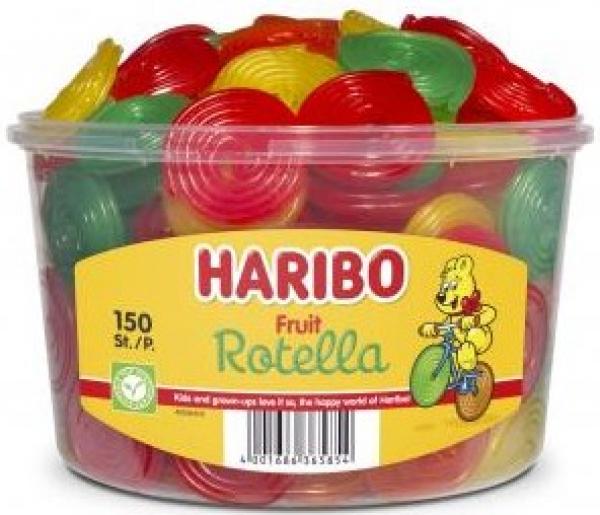 Haribo Frucht Rotella Silo (1.200Gr.)