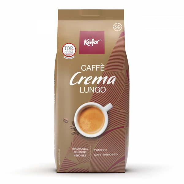 Käfer Caffè Crema Lungo koffiebonen (8 x 1 Kilo)