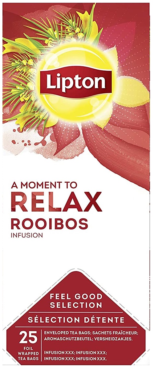 Lipton Relax Rooibos (6 x 25 theezakjes)