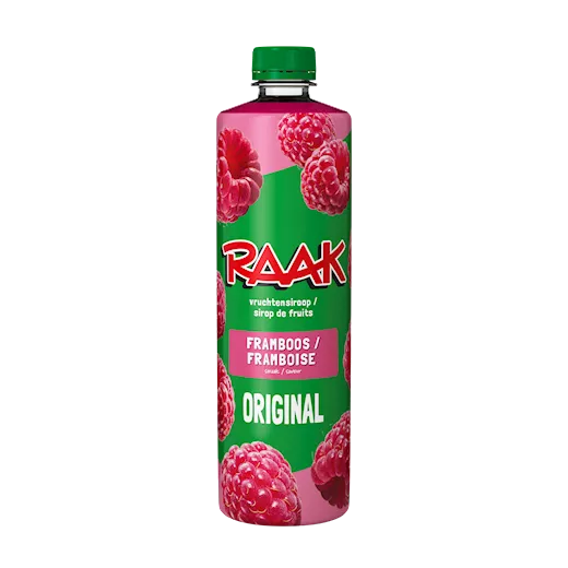 Raak Vruchtensiroop Frambozen (6 x 0,75 Liter)