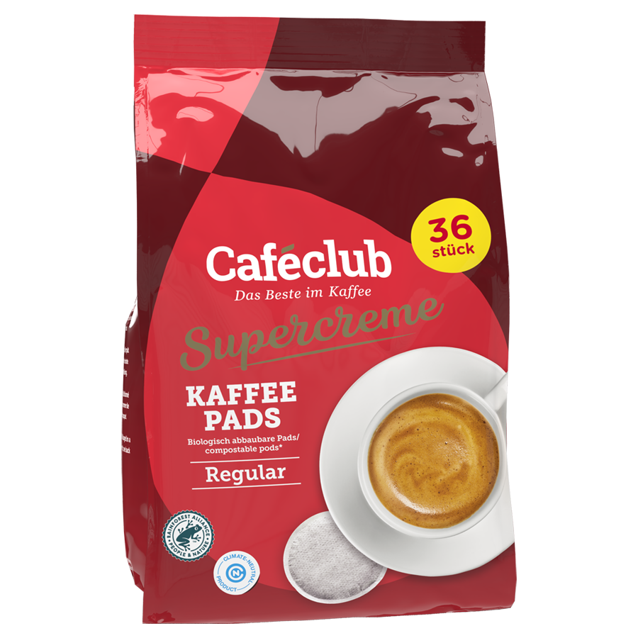 Cafeclub Supercreme (10 x 36 Pads) Regular