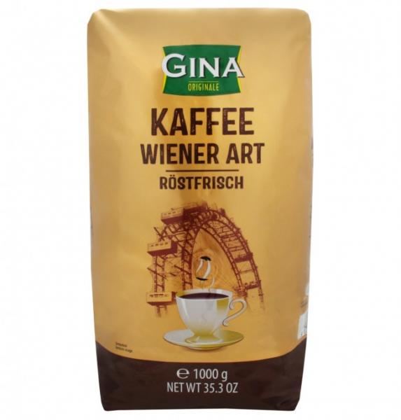 Gina Wiener Art koffiebonen (6 x 1 Kilo)