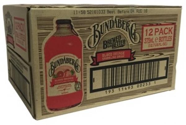 Bundaberg Blood Orange (12 x 0,375 Liter bottles)