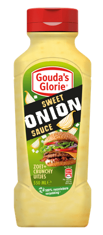 gouda's glorie onion sauce