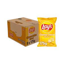 Lay's Cheese Onion Chips (8 x 175 gr.)
