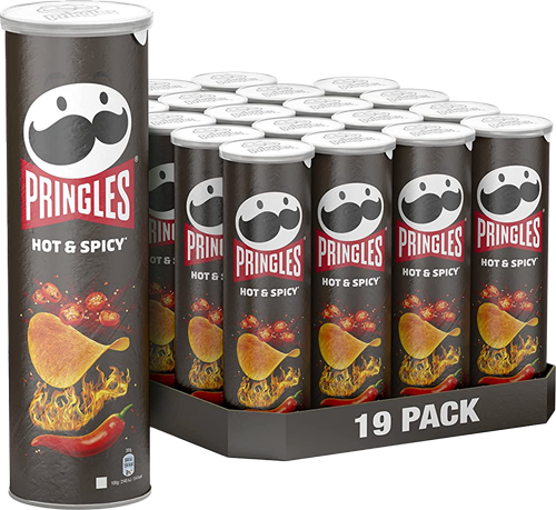 Pringles Hot & Spicy (19 x 165 gr.)