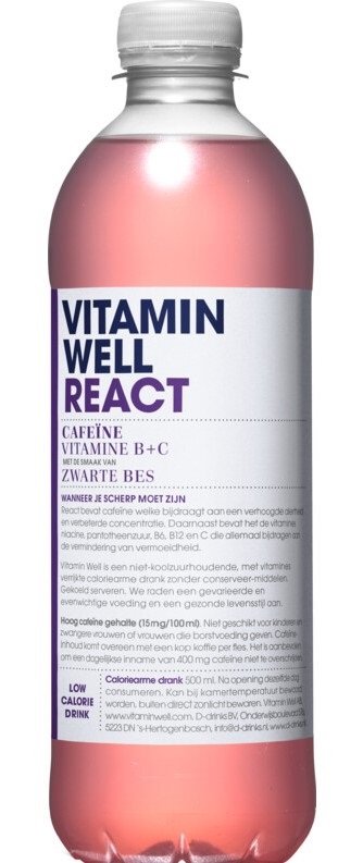 vitamin well react