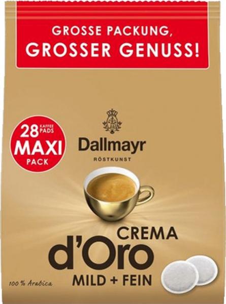 Dallmayr Crema d'Oro Koffiepads (10 x 28 Pads)