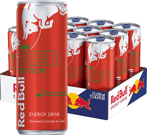 Red Bull Energy The Red Edition (12 x 0,25 Liter blik NL)