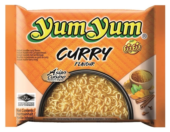 Yum Yum Curry Noodles (30 x 60 g.) Kerrie