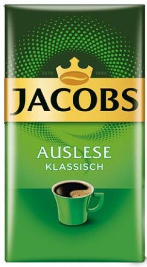 Jacobs Auslese Klassisch gemalen koffie (12 x 500 gr.)