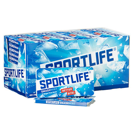 Sportlife Smashmint Kauwgom (48 x 18g)