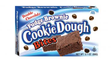 Cookie Dough Bites Double Chocolate Fudge Brownie (12 x 88 g USA)