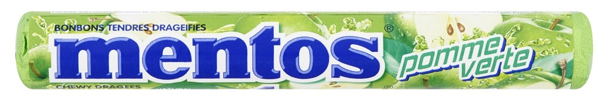 Mentos Green Apple Rolls (40 x 37,5 Gr.)