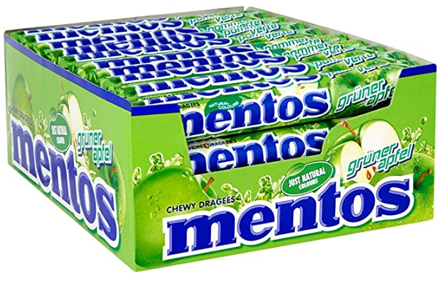 mentos green apple