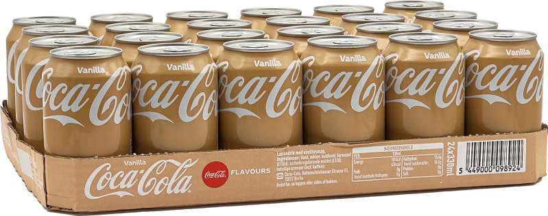 Coca Cola Vanilla (24 x 0,33 Liter cans DK)