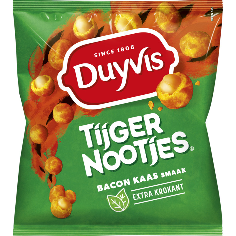 bacon cheese tijgernootjes duyvis