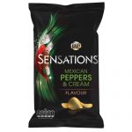 Lay's Sensations Mexican Peppers & Cream Chips (5 x 150 gr.) Kopen