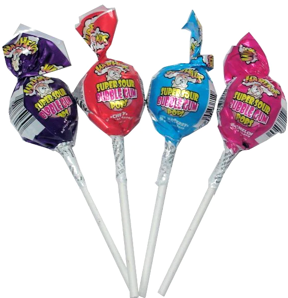 warheads bubblegum pops
