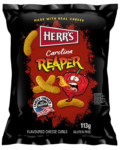Herr's Carolina Reaper Flavored Extra Hot Cheese Curls (12 x 113 g. UK) Kopen