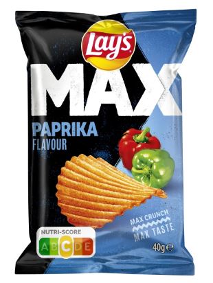 Lay's Max Paprika Flavour (20 x 40 gr.)