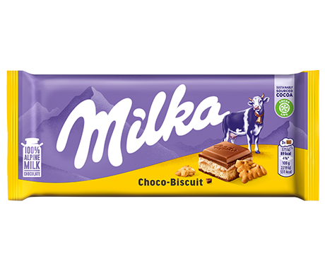 milka choco biscuit