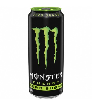 Monster Energy Zero Sugar Regular GREEN (12 x 0,5 Liter cans PL)
