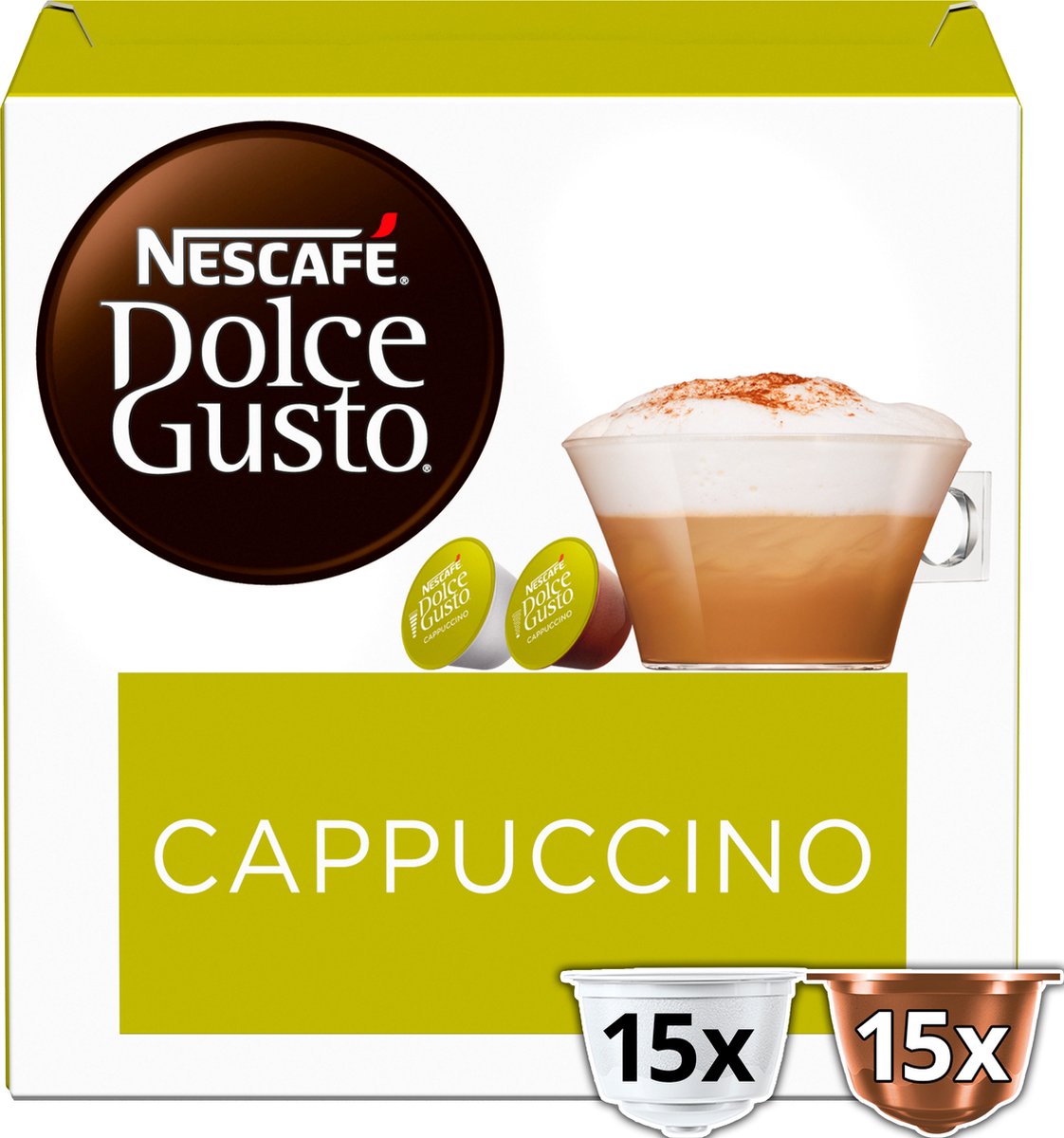 Nescafé Dolce Gusto Cappuccino XL - 90 cups voor 45 kopjes koffie
