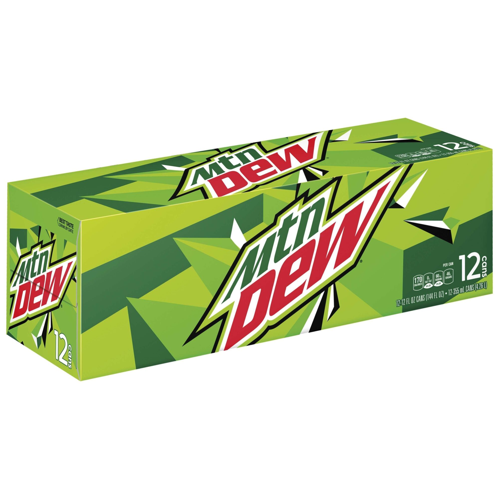 Mountain Dew USA Original (12 x 0,355 Liter Blik)