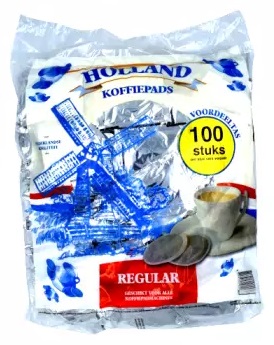 Holland Regular Coffee Pads (8 x 100 pieces)