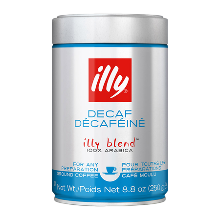 Illy Decaffeinato gemalen koffie (12 X 250 gr)