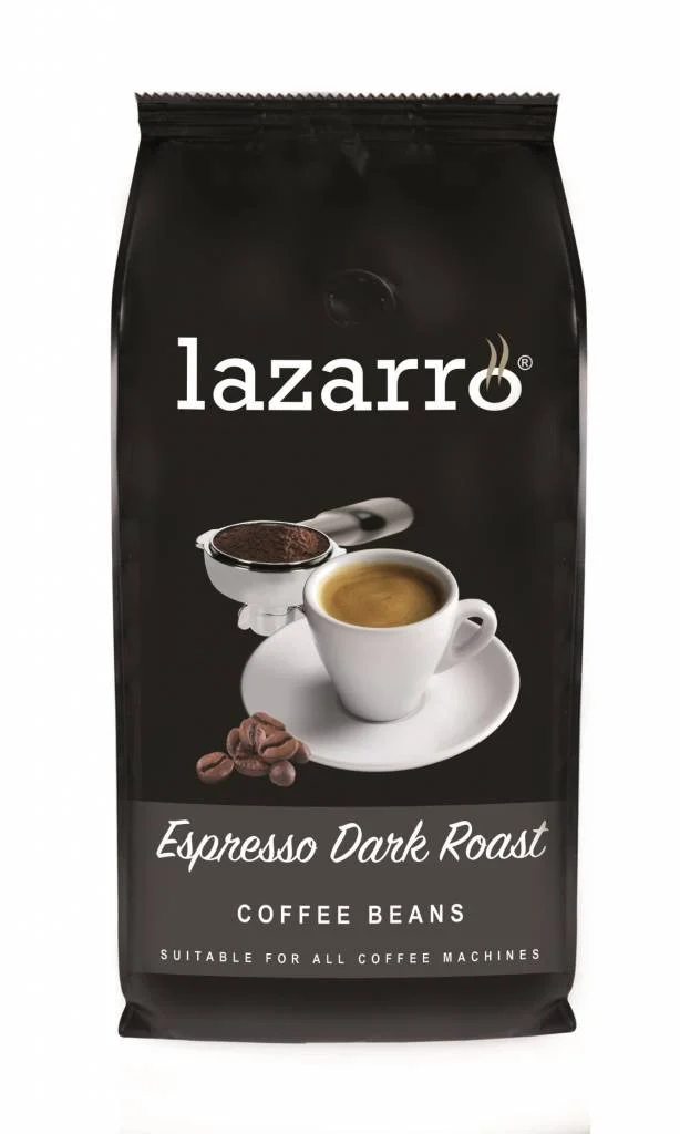 Lazarro Espresso Dark Roast Kaffeebohnen (8 x 1 Kilo)