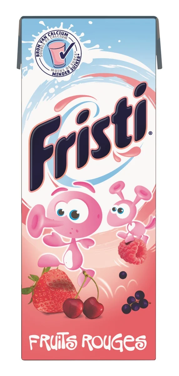 Fristi Rood Fruit (30 x 0,2 Liter Trinkpäckchen NL)