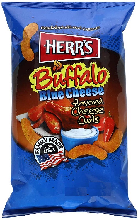 Herr's Buffalo Blue Cheese Flavored Cheese Curls
