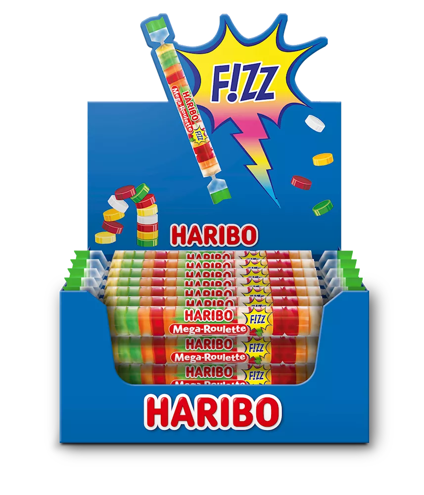 Haribo Mega Roulette Fizz (40 x 45g)