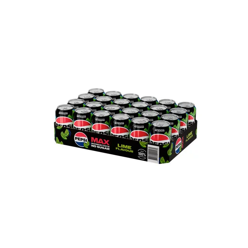 Pepsi Max Lime (24 x 0,33 Liter cans DK)