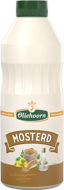 Oliehoorn Mosterd Knijpfles (900ml)