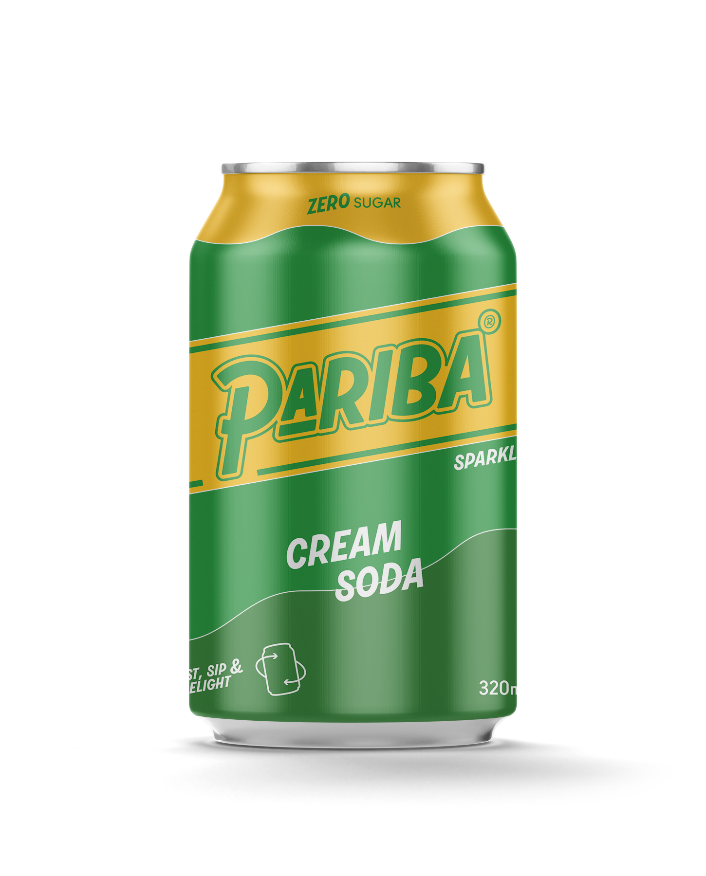 Pariba Zero Cream Soda (12 x 0,32 Liter cans)