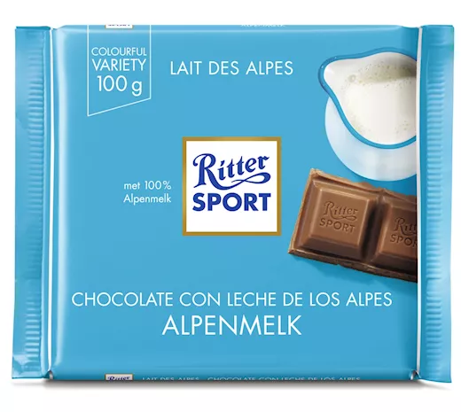 Ritter Sport Alpenmelk (12 x 100g)