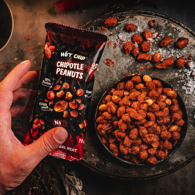 Hot Chip Chipotle Peanuts (20 x 70 gr.)