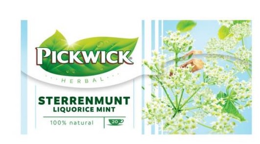 Pickwick Tee Lakritz-Minze (4 x 20 Beutel)
