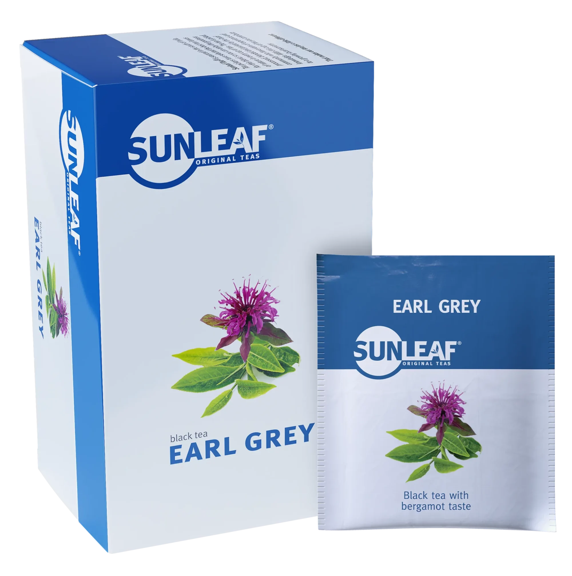 Sunleaf Schwarzer Tee Earl Grey (4 x 25 Beutel)