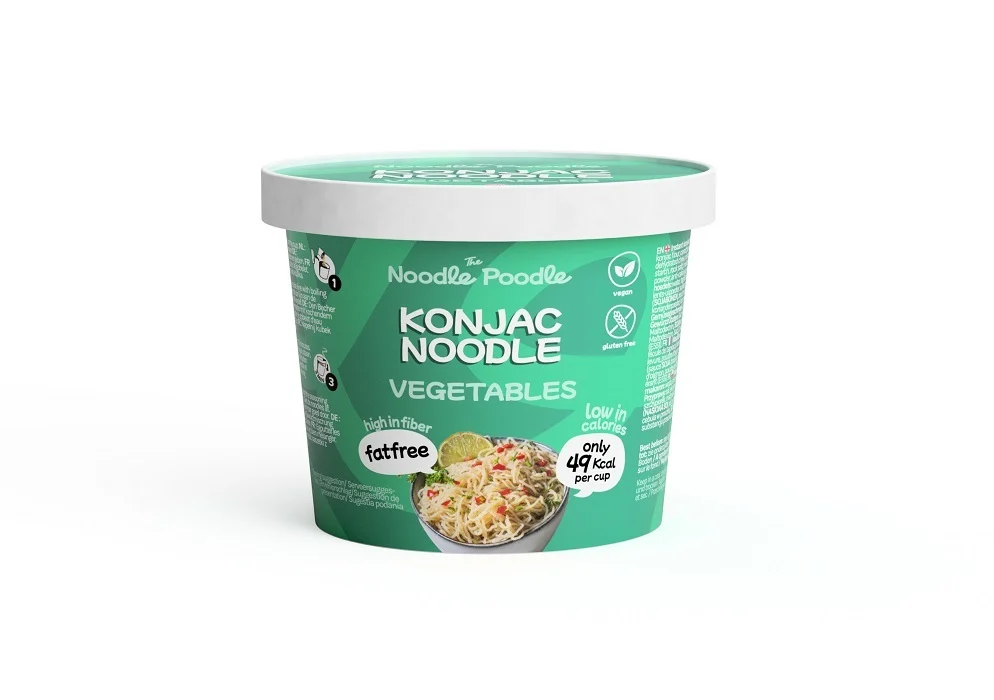 The Noodle Poodle Konjac Vegetable Cup (6 x 150g)