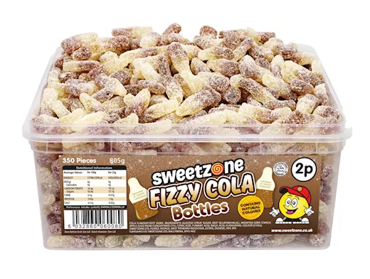 Sweetzone Fizzy Cola Bottles Silo (805g)