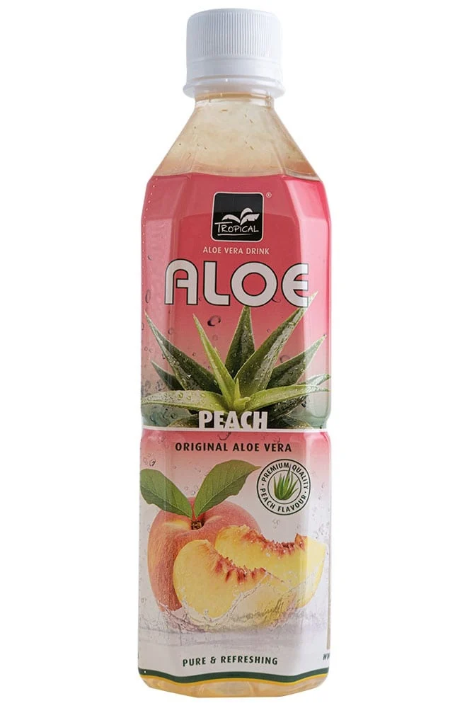 Tropical Aloe Vera Peach (20 x 0,5 Liter PET-bottles)