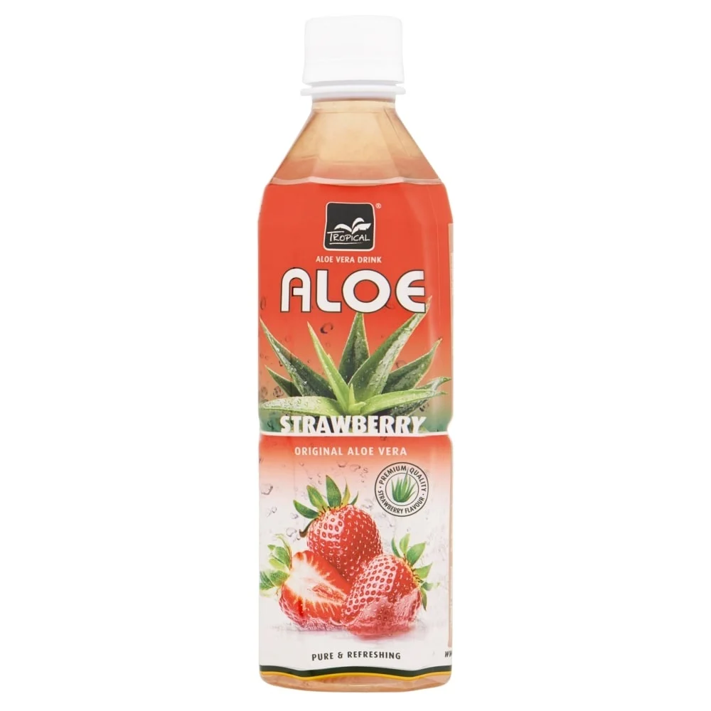 Tropical Aloe Vera Strawberry (20 x 0,5 Liter PET-flessen)
