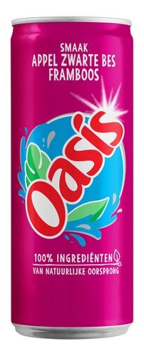 Oasis Pomme Cassis Framboise (24 x 0,33 Liter Dosen BE)