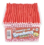 Sweetzone Strawberry Pencils Silo (100 pieces) Kopen
